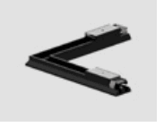 LIGHTINOVA CLIXX MICRO Magnetic Track System 1 Meter - POWER CONNECTOR 1