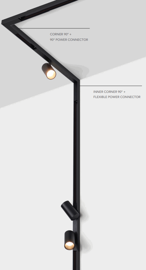 LIGHTINOVA CLIXX MICRO Magnetic Track System 1 Meter - TRACKS