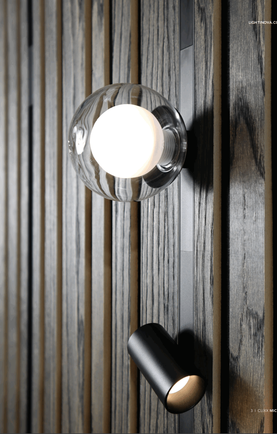 LIGHTINOVA CLIXX MICRO Magnetic Track System 1 Meter