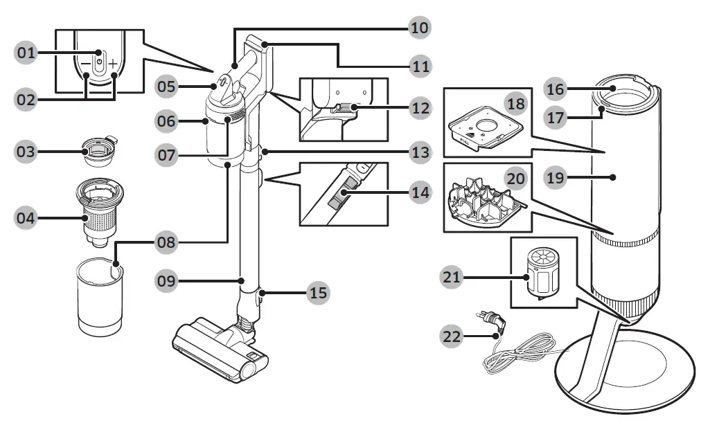SAMSUNG-VS20A95-Vacuum-Cleaner-fig-4