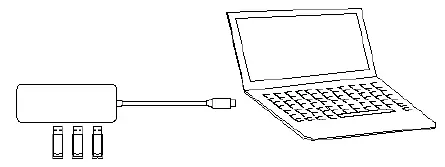 GIISSMO GII-3901 USB C Docking Station Dual Monitor 2