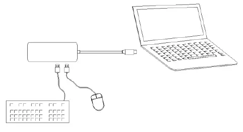 GIISSMO GII-3901 USB C Docking Station Dual Monitor 4