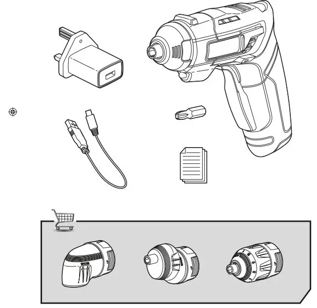 RYOBI ERGO-A2 ERGO 4V Cordless Screwdriver Kit Instruction Manual - How to use