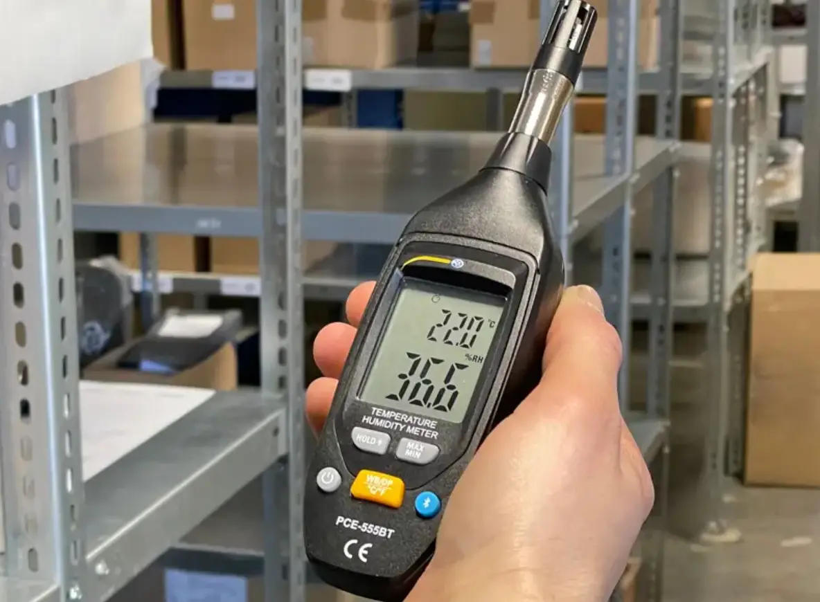 Pce Instruments Pce-555bt Humidity Meter App User Manual