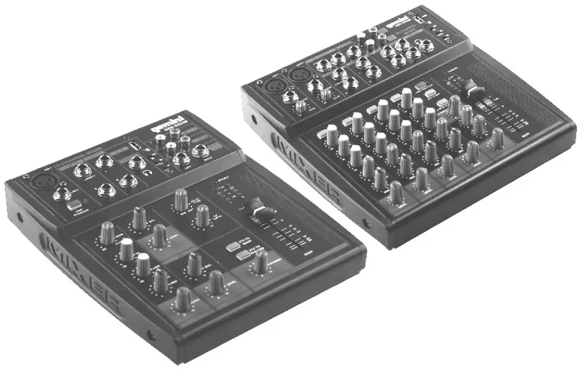 gemini GEM-5USB Portable Mixing Console