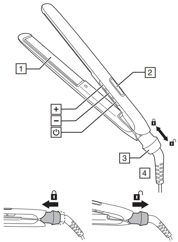 REMINGTON S5700 Copper Radiance Straightener - 1