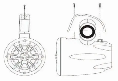 BOSS MRWT40 UTV Roll Bar Speaker System-- INSTALLATION