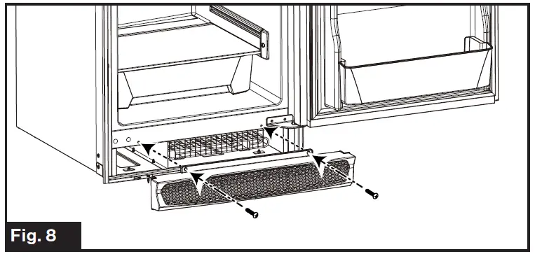 installing refrigerator 7