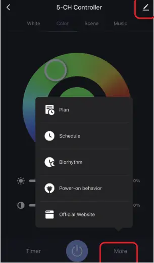 Mi-Light FUT035W MiBoxer LED Controller -APP control1
