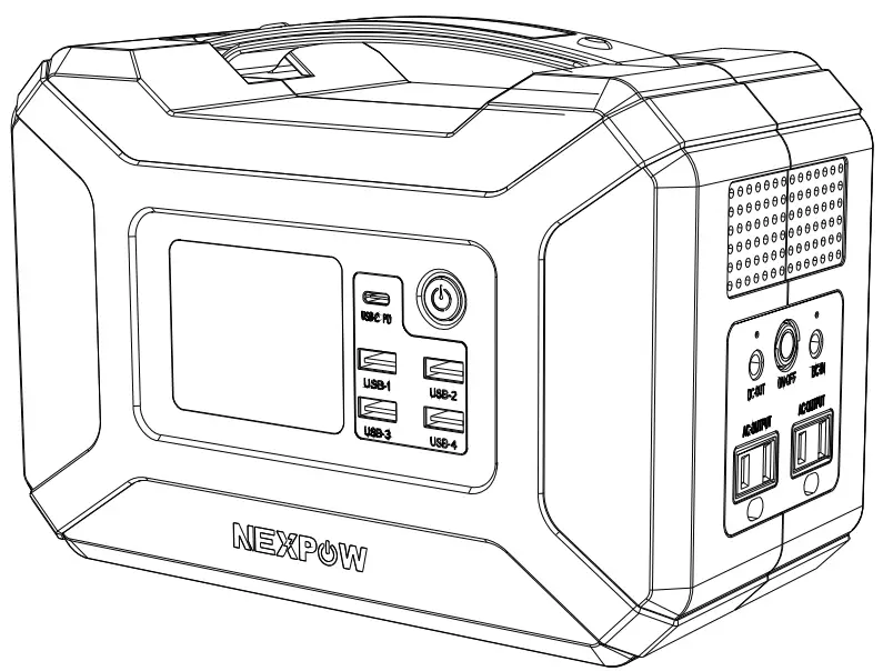 NEXPOW YP-300W Portable Power Station