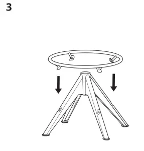IKEA TROLLBERGET Active Sit Stand Support Grann Beige - fig10