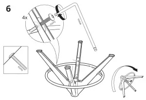 IKEA TROLLBERGET Active Sit Stand Support Grann Beige - fig14