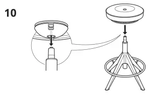 IKEA TROLLBERGET Active Sit Stand Support Grann Beige - fig23