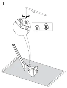 IKEA TROLLBERGET Active Sit Stand Support Grann Beige - fig5