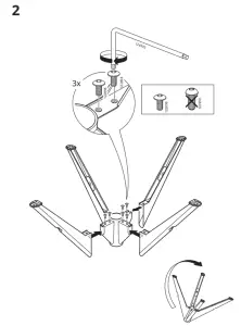 IKEA TROLLBERGET Active Sit Stand Support Grann Beige - fig8