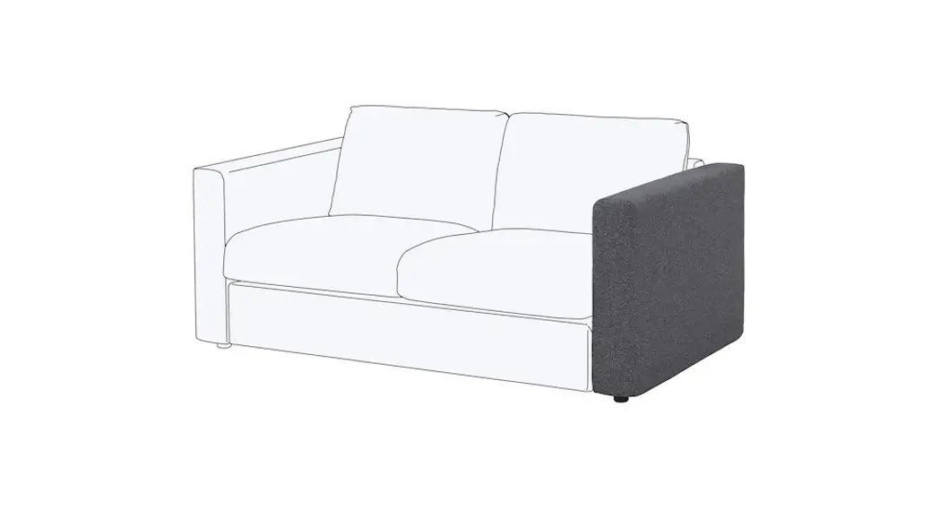 Ikea Vimle Cover For Armrest Instructions