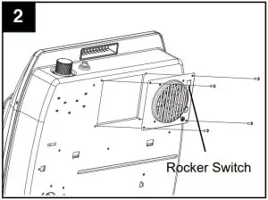 Dyna Glo Wall Heater Fan WHF100 -Package Contents 2