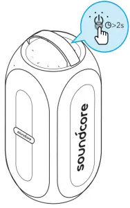 Soundcore A3390Z12 Rave Partycast Portable Bluetooth Speaker-Off