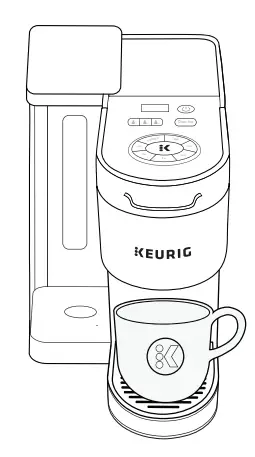 KEURIG 5000350800 K-Supreme Plus Coffee Maker -Coffee Maker Exterior