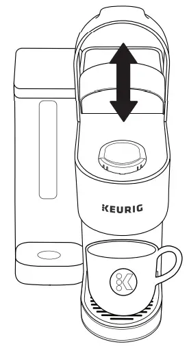 KEURIG 5000350800 K-Supreme Plus Coffee Maker - Lift & Lower