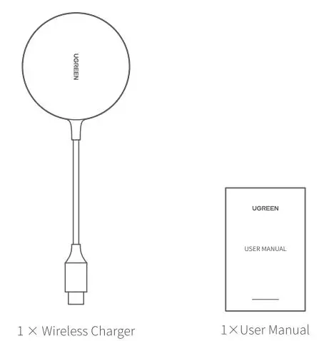 UGREEN CD245 Magnetic Wireless Charger fig4