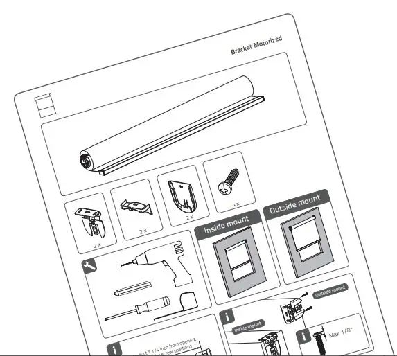 MOTIONBLINDS MOTOR CM-03-E Roller Blind fig2