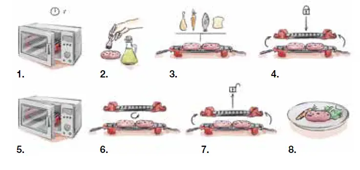 Lekue 0220400R14M500 Microwave Grill fig 3
