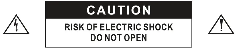 TAGA PC Series 230V Power Line Conditioner- Caution