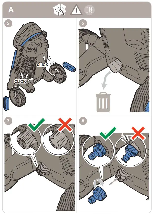 Nilfisk High Pressure Washer Core 140 In Hand Powercontrol - A 3