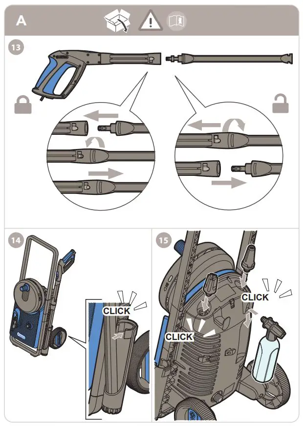 Nilfisk High Pressure Washer Core 140 In Hand Powercontrol - A 5