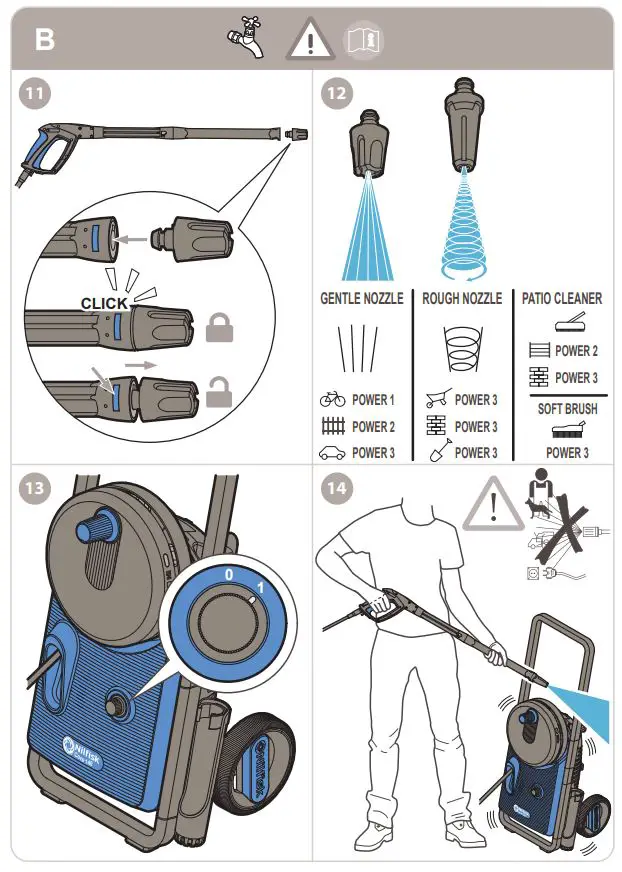 Nilfisk High Pressure Washer Core 140 In Hand Powercontrol - B 4