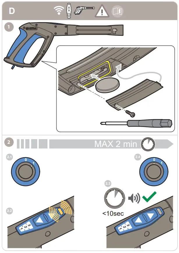 Nilfisk High Pressure Washer Core 140 In Hand Powercontrol - D 1