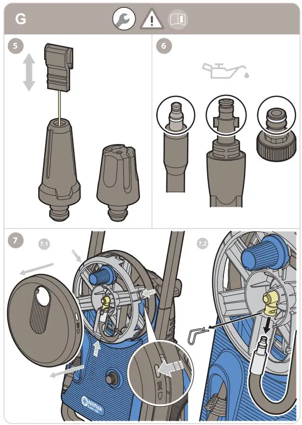 Nilfisk High Pressure Washer Core 140 In Hand Powercontrol - G 2
