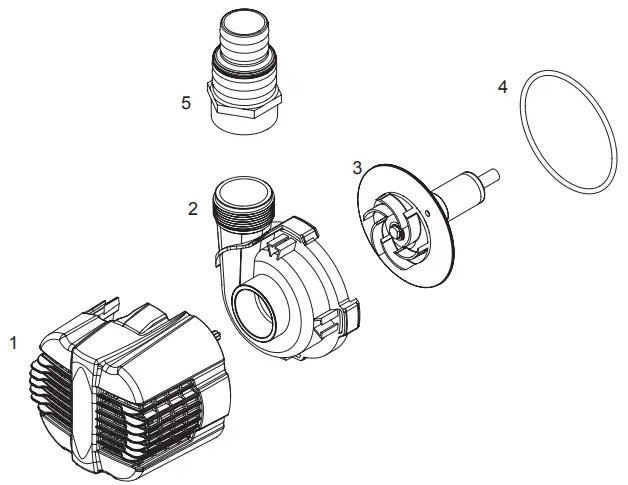 Oase 3700 5150 Waterfall Pump-fig6