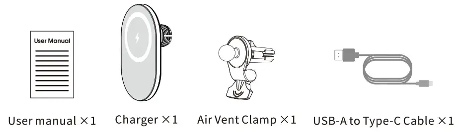 Shenzhen Esorun Technology MAGHOLDS01 Magnetic Wireless Charger- The Box