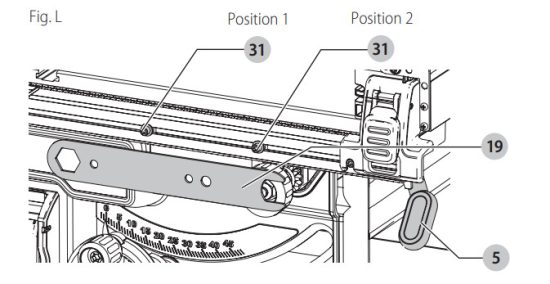 DEWALT DWE7485 Table Saw - fig13