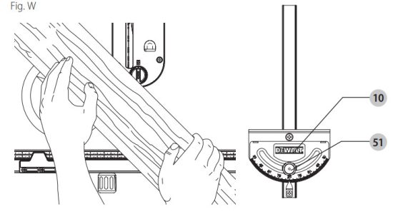 DEWALT DWE7485 Table Saw - fig23
