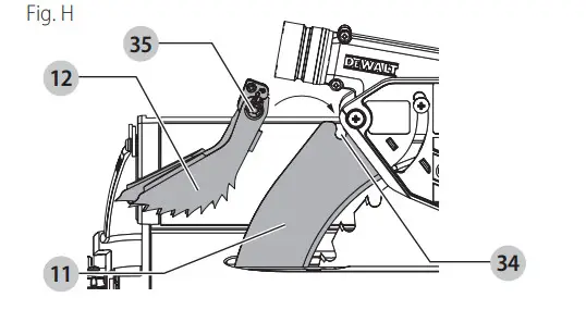 DEWALT DWE7485 Table Saw - fig9