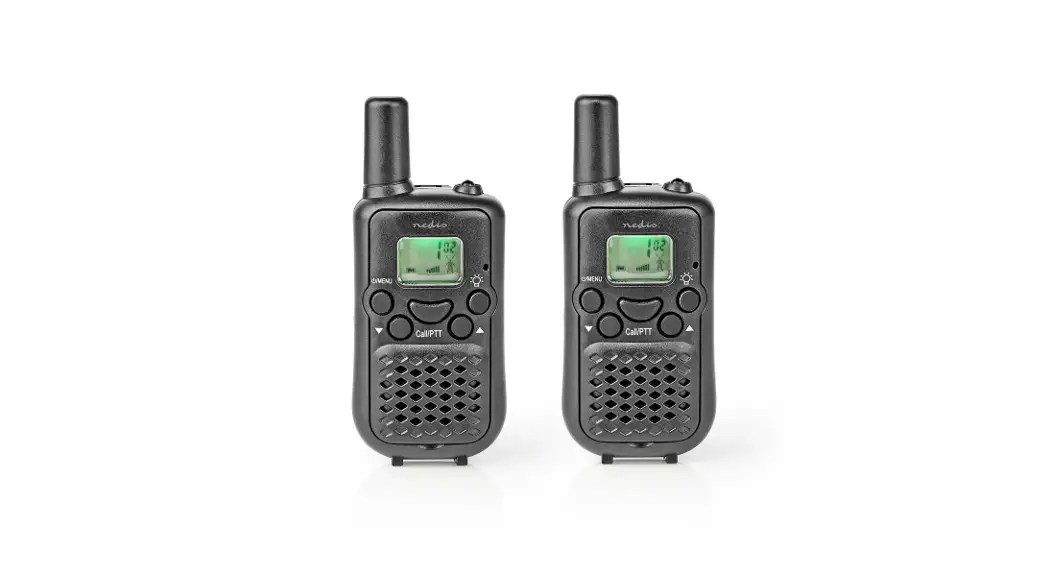 Nedis Walkie Talkie 2 Handset Instruction Manual Nedis Walkie Talkie 2 Handset Instruction Manual