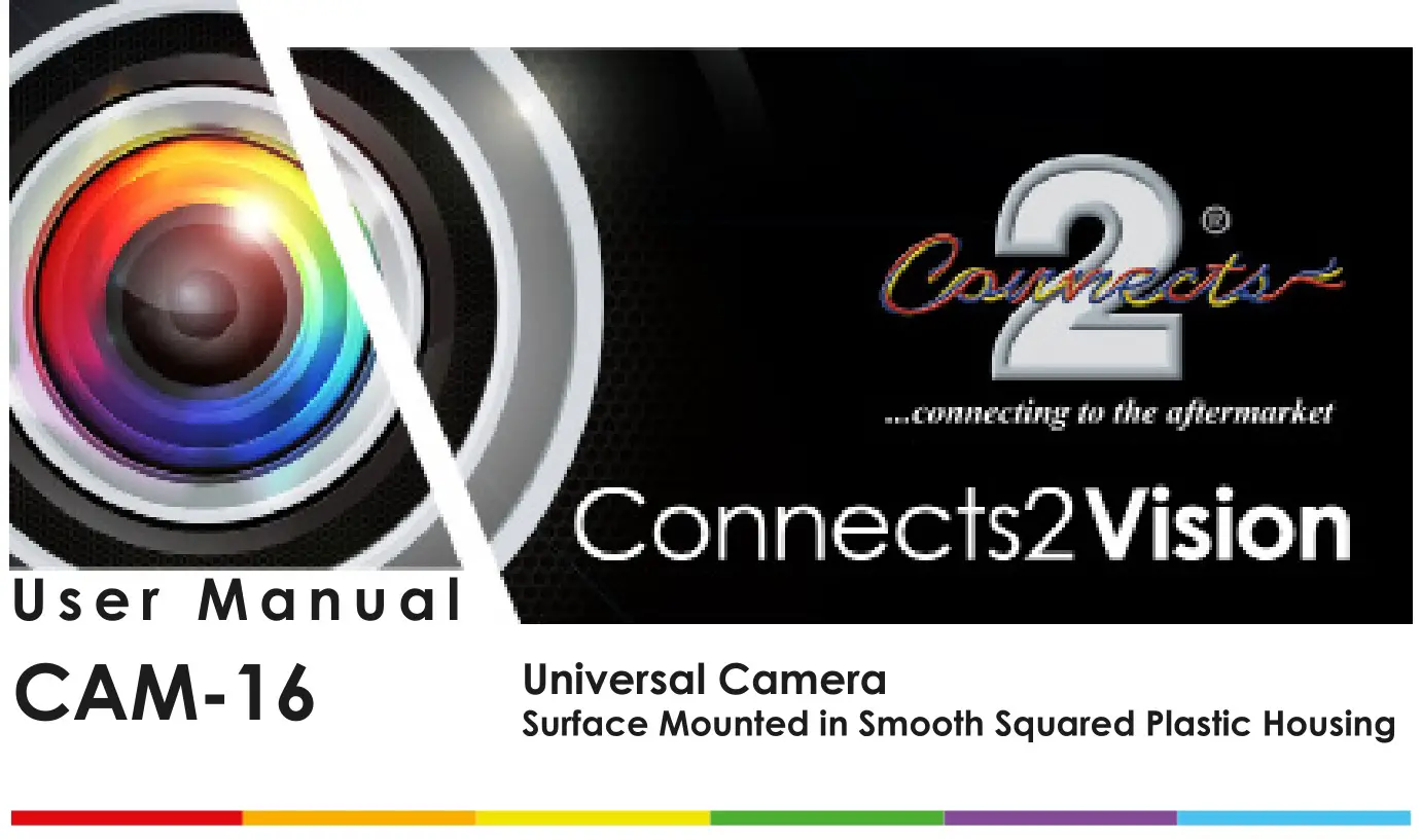 Connect2 CAM-16 Universal Camera User Manual