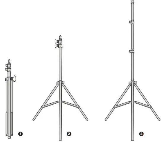 connect IT CLI 3000 LG Selfie Led Light With Remote Control - Assembly