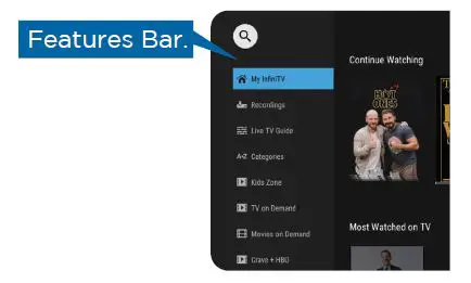 InfiniTV Amino Remote Controller FIG 1