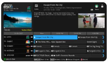 InfiniTV Amino Remote Controller FIG 6