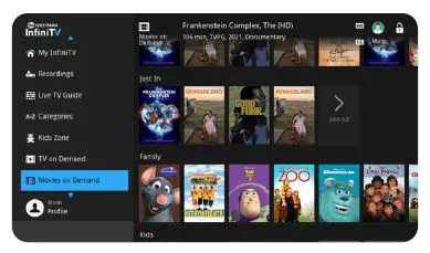 InfiniTV Amino Remote Controller FIG 9