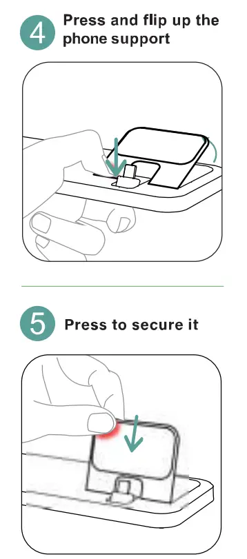 Shanxilinkedianzikejiyouxiangongsi DI-158D-BL 3 In 1 Charging Station Instruction Manual - Instruction