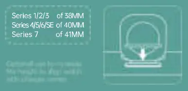 Shanxilinkedianzikejiyouxiangongsi DI-158D-BL 3 In 1 Charging Station Instruction Manual - Paddings for iWatch
