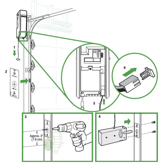 CHAMBERLAIN-GROUP-HPA830-Wall-Mount-Garage-Door-Opener-10