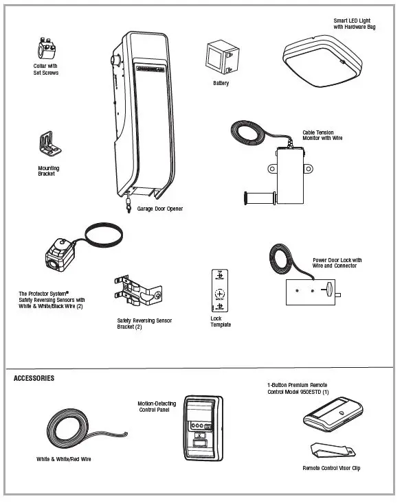 CHAMBERLAIN-GROUP-HPA830-Wall-Mount-Garage-Door-Opener-6