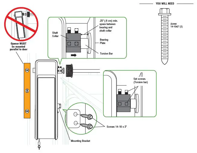 CHAMBERLAIN-GROUP-HPA830-Wall-Mount-Garage-Door-Opener-7