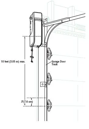 CHAMBERLAIN-GROUP-HPA830-Wall-Mount-Garage-Door-Opener-9